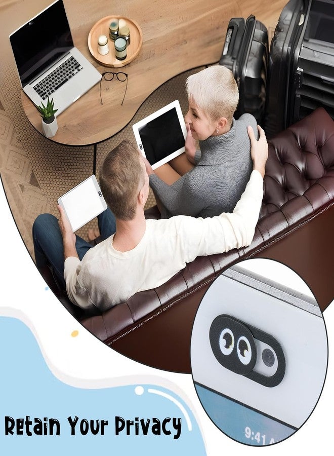 YQQYG 10 Pcs Laptop Camera Cover Slide, Webcam Cover Slide, Laptop Camera Cover Slide Thin, Cell Phone Camera Cover, Protect Your Privacy Security, Camera Cover for Desktop Tablet Pad - Image 4