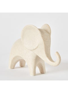 Home Box Luxe Polyresin Light Terracota Elephant Accent 21 x 15 x 7.5 cm  - Image 5