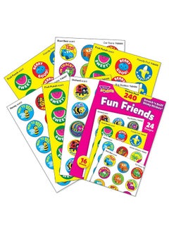 Trend Enterprises , Inc. T-83917 Fun Friends Stinky Stickers Variety Pack, 240/Pack  - Image 2
