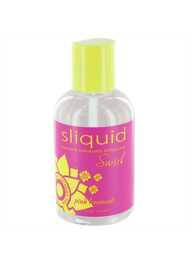 Sliquid Swirl Water Based Lube Moisturizer, Pink Lemonade, 4.2 Ounce