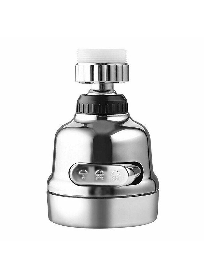 Universal 360° Rotating Faucet Movable Kitchen Tap Head Water Saving Nozzle Sprayer 3-mode Spray  - Image 1