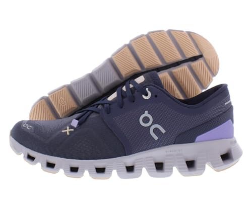 On Women's Cloud X 3 Sneakers, Iron/Fade, 10.5 Medium US - Image 1