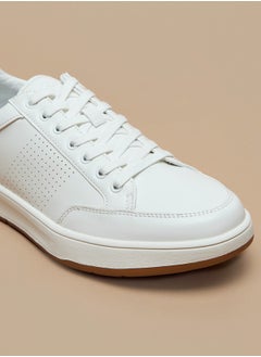 Lee Cooper حذاء رياضي رجالي مزخرف بإغلاق برباط  - Image 5
