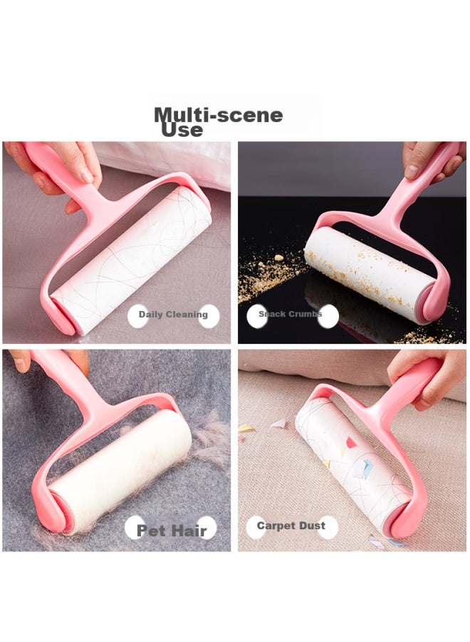 MR. Mr Lint Roller, 16cm, 1 Unit, 6 Rolls, 300 Sheets, Detachable Lint Remover For Clothes, Cat And Dog Hair Cleaning Tool - Image 4