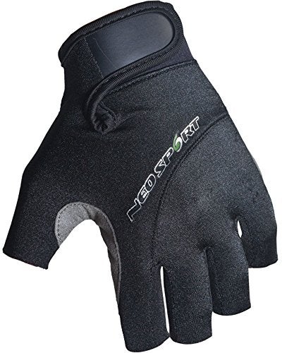 NeoSport 3/4 Finger Neoprene Gloves, 1.5mm - Unisex Design for Obstacle Racing, Biking, Sailing and Paddle Boarding - Offer Protection and a Reliable Grip - Soft, Comfortable Fit, Black, X-Large - Image 4