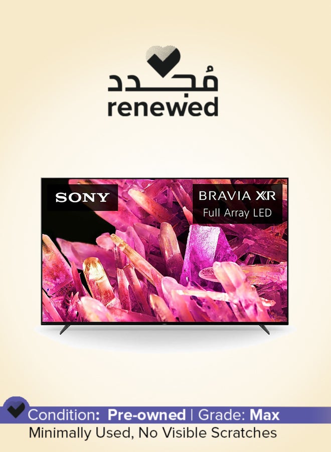 Sony Renewed -  75" Android Smart TV - 4K 75X90K Black - Image 1