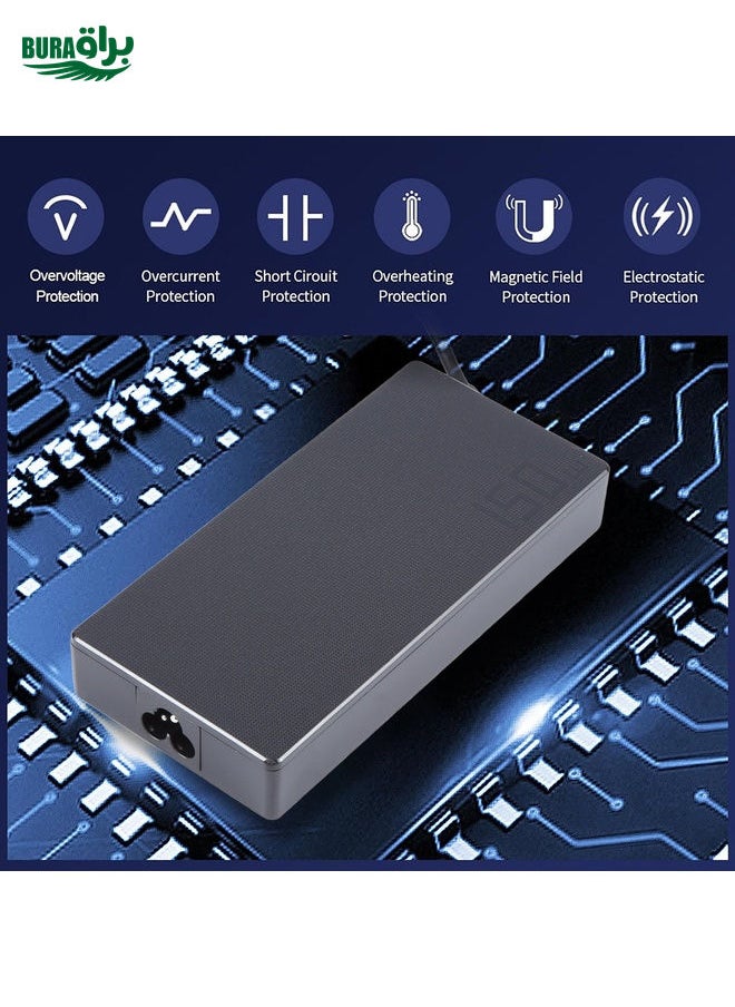 150W 20V 7.5A Laptop Notebook Power Adapter For Asus 6.0 x 3.7mm, Plug:EU Plug