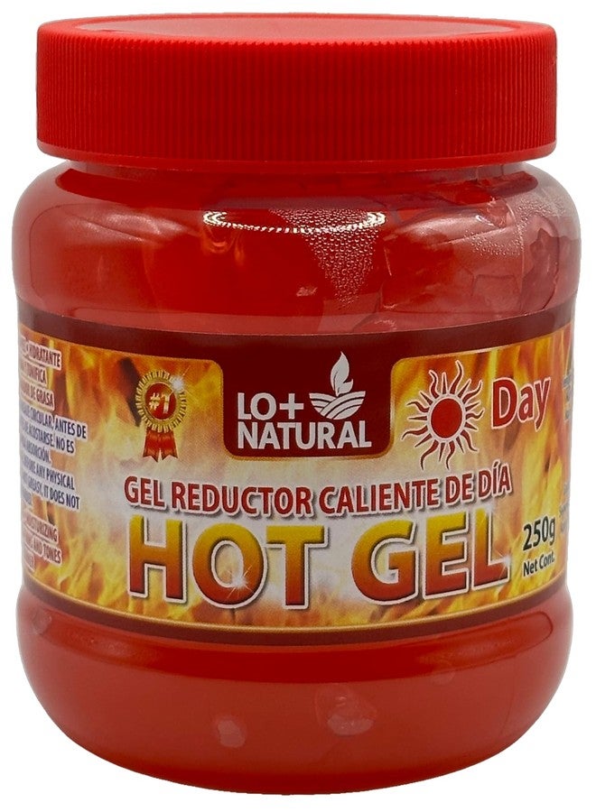 LO+NATURAL Ginge gel With cinnamon & seaweed (Gel de jengibre con canela & algas) 250g HOT GEL!! day time ayuda a Quitar la Panza - Image 1