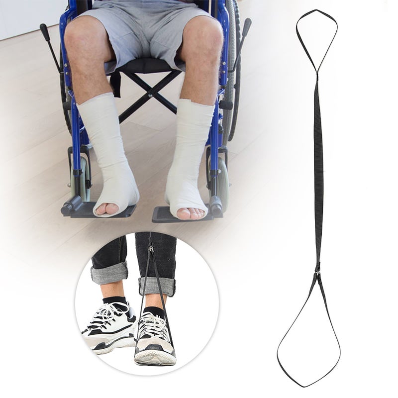 Nylon Leg Lifter Strap With Foot Strip Mobility Aids Disability Elderly - Image 5