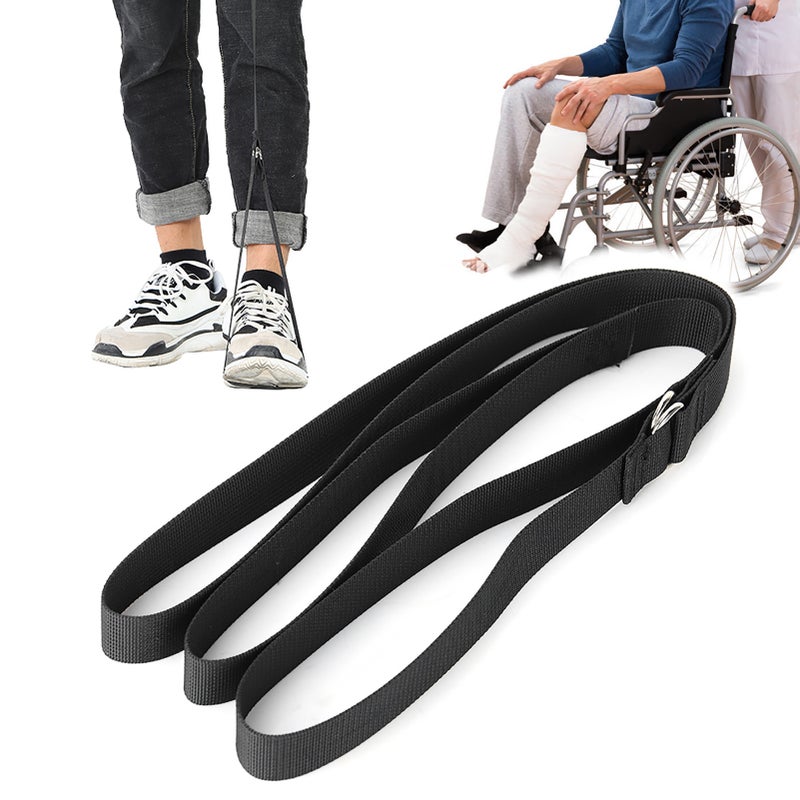 Nylon Leg Lifter Strap With Foot Strip Mobility Aids Disability Elderly - Image 4