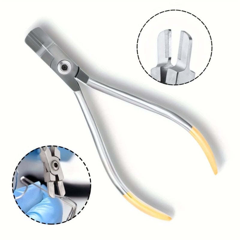 1pc High Precision Rectangular Metal Wire Forming Pliers For Bending And Angle Control - Image 1