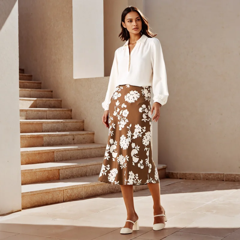 Splash FAV Regular Fit Textured Collared Top