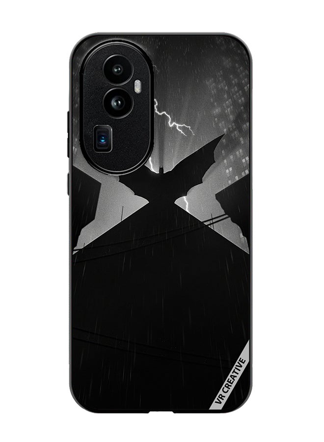 VR CREATIVE Protective Case Cover For Oppo Reno 10 Pro Plus Batman Amoled Design Multicolour - Image 1