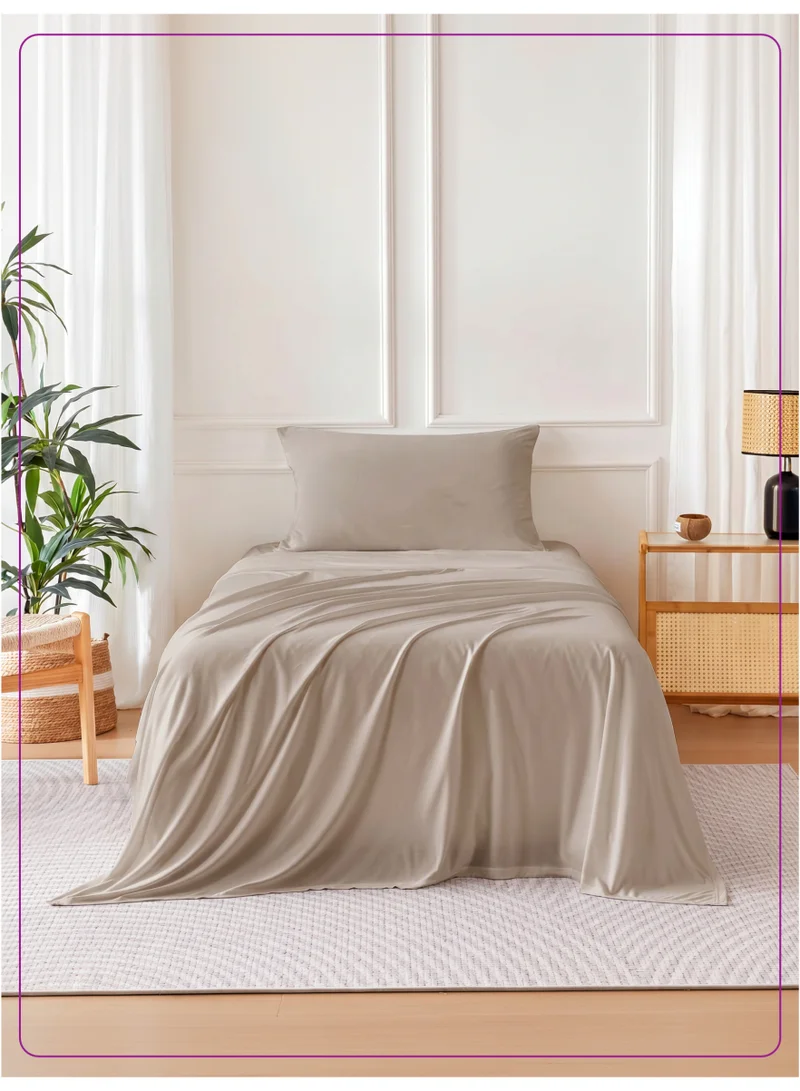 Donetella 3-Piece Twin Bed Sheet Set – Fits 120×200+30 cm – Ultra Soft Brushed Microfiber – Extra Deep Pocket, Secure Elastic All Around – 1 Flat Sheet, 1 Fitted Sheet & 1 Pillowcases, All-Season Comfort – Wrinkle & Fade Resistant, Hypoallergenic