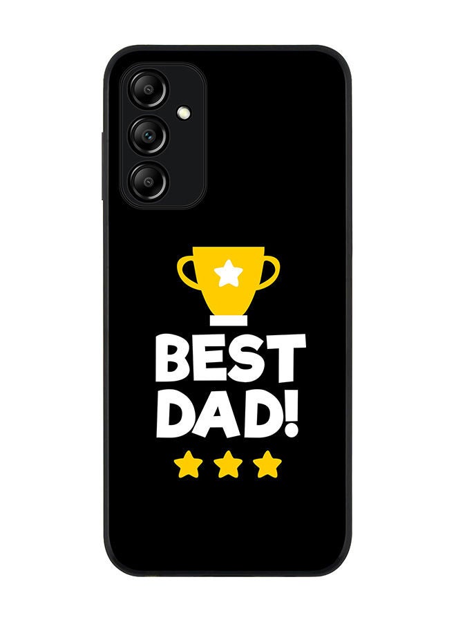 Stylizedd Rugged Black edge case for Samsung Galaxy M14 5G Slim fit Soft Case Flexible Rubber Edges Anti Drop TPU Gel Thin Cover -  Best Dad Cup - Image 1