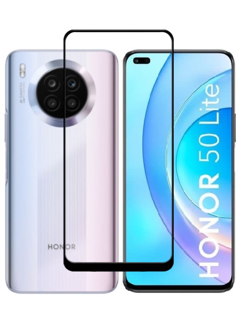 ACLIX Antistatic ESD Dustproof Premium Quality High Definition Tempered Glass Screen Protector Designed For Honor 50 Lite - Image 1