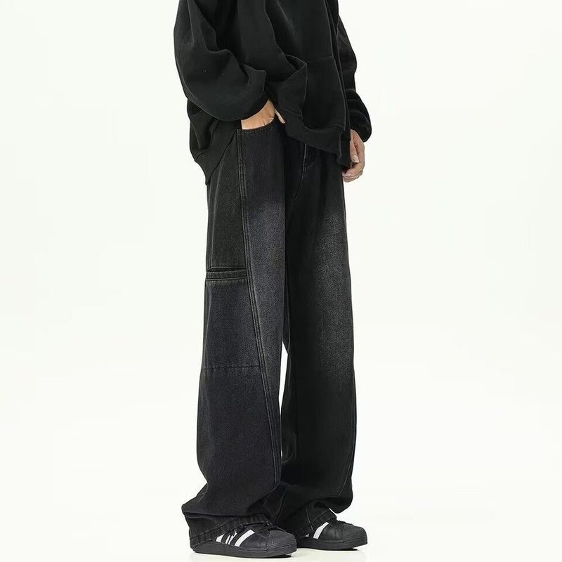 Unisex Casual Daily Denim Jeans - Image 1