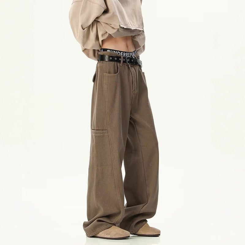 Unisex Casual Daily Denim Jeans - Image 2