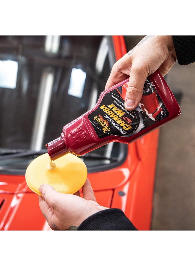 Meguiar's شمع السيارة السائل كارناوبا ميغوايرز A2216EU ديب كريستال الخطوة 3 473 مل - Image 3