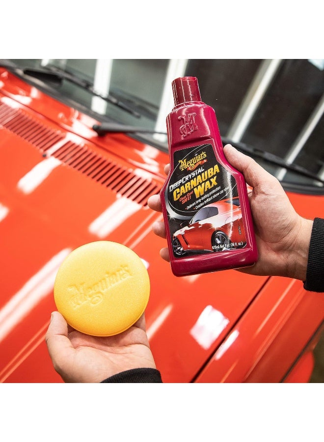 Meguiar's شمع السيارة السائل كارناوبا ميغوايرز A2216EU ديب كريستال الخطوة 3 473 مل - Image 2