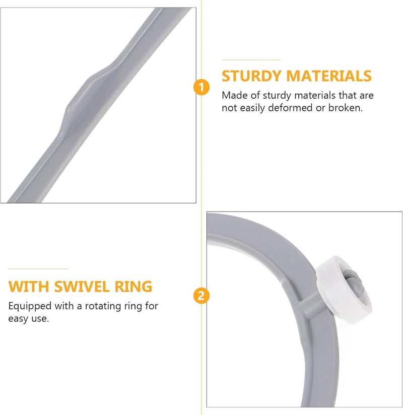 VOSAREA Microwave Turntable Ring Support Replacement for Plate Rolling Ring Quick Installation - Image 3
