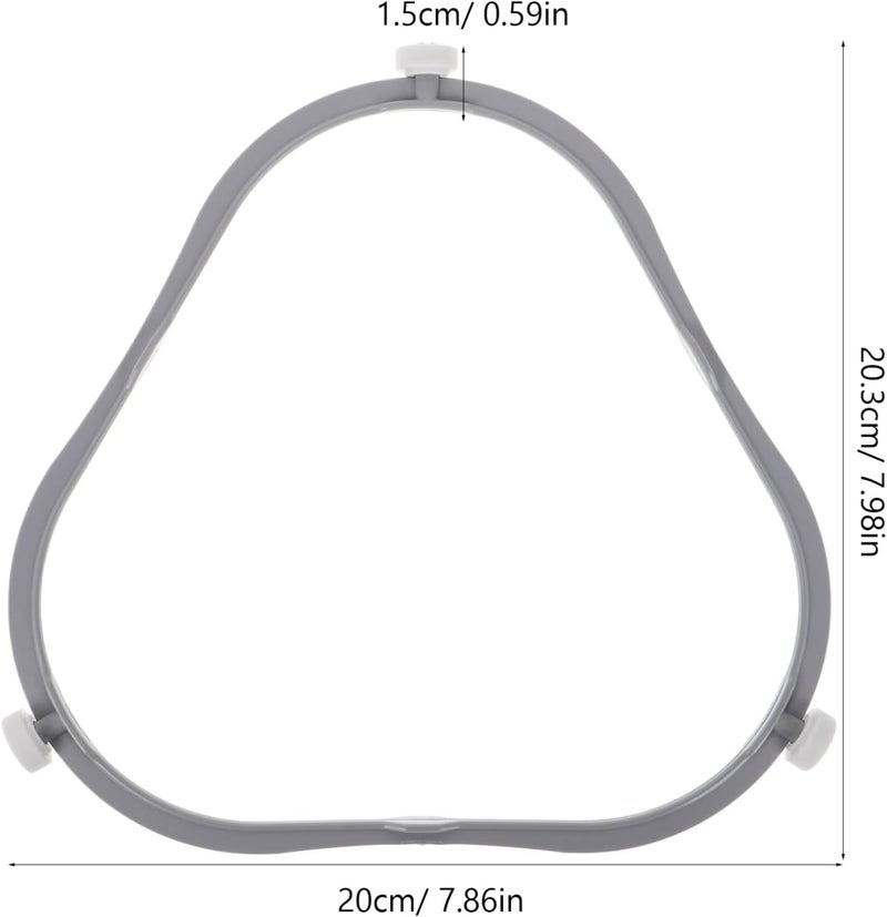 VOSAREA Microwave Turntable Ring Support Replacement for Plate Rolling Ring Quick Installation - Image 2