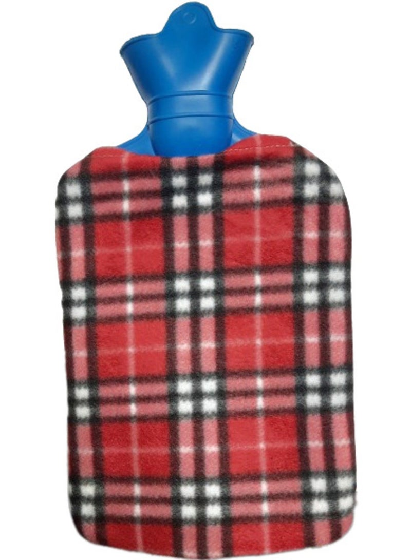 Hot Water Bag with Colored Protection Cloth Cover Multicolor - Packaging may vary - Image 3