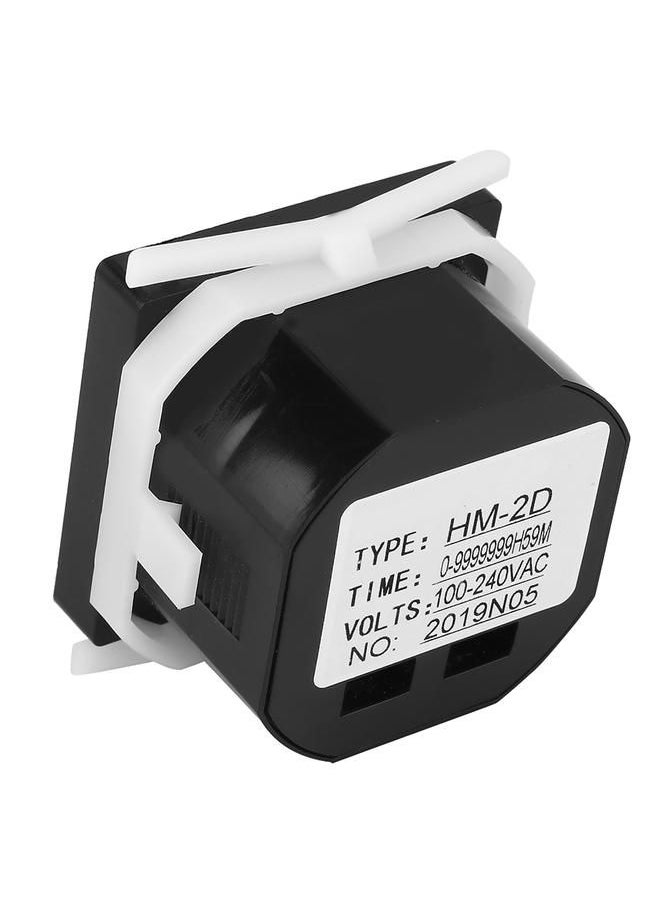 Arabest - HM‑2D AC100‑240V Digital Electrical Counter LCD Display Time Meter Gauge Counter - Image 1