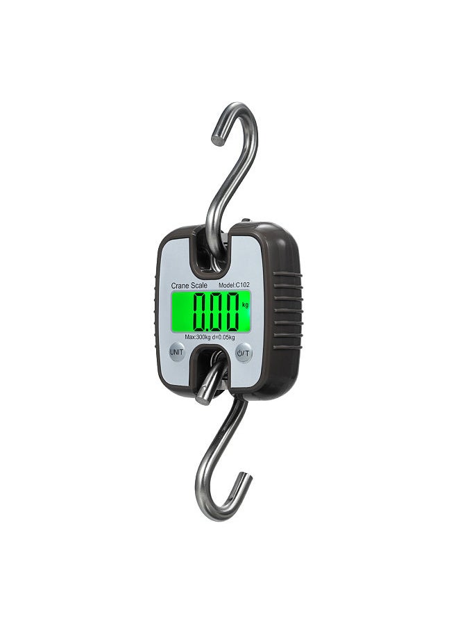 Generic - Mini Digital Crane Scale 300kg Hanging Scale High Precision Handheld S-Shaped Barb Crane Scale - Image 1