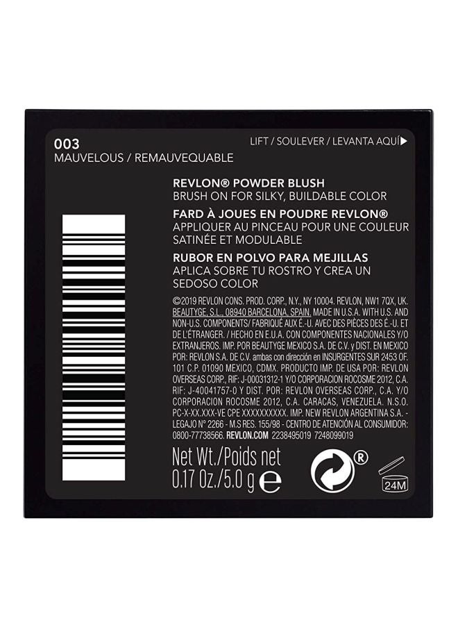 Revlon Buildable Powder Blusher Mauvelous - Image 2
