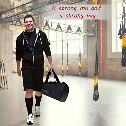 Jager_Smith Jager-Smith GB 700 Multipurpose Gym Bag with Shoe Compartment (Charcoal Black) - Image 5
