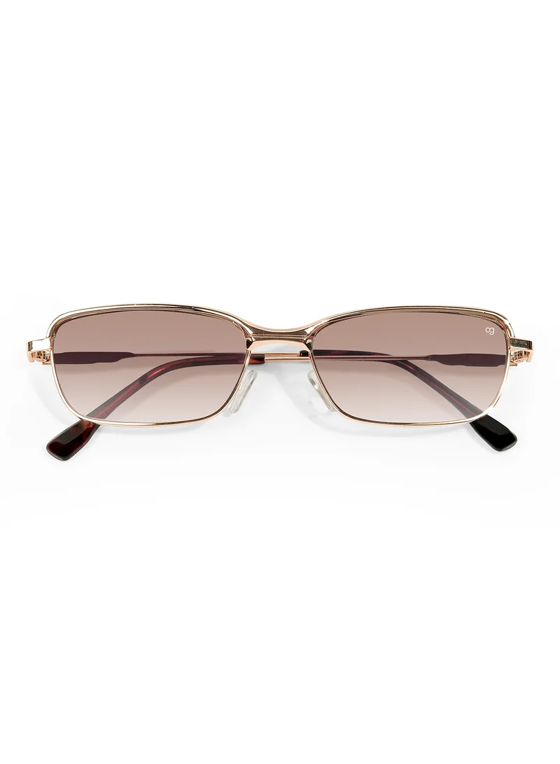 Woggles Cerulean rectangle sunglasses