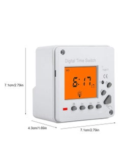 KASTWAVE Digital Timer Electric Programmable Smart Control Switch Timer with Backlight Display for Household Appliance Advertising Board Road Lamp Neon Light(220v)…  - Image 2