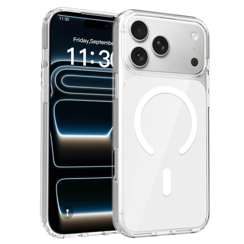 MagSafe Case | Shockproof Cover for iPhone 16 / 16 Plus / 16 Pro / 16 Pro Max | White - Image 1