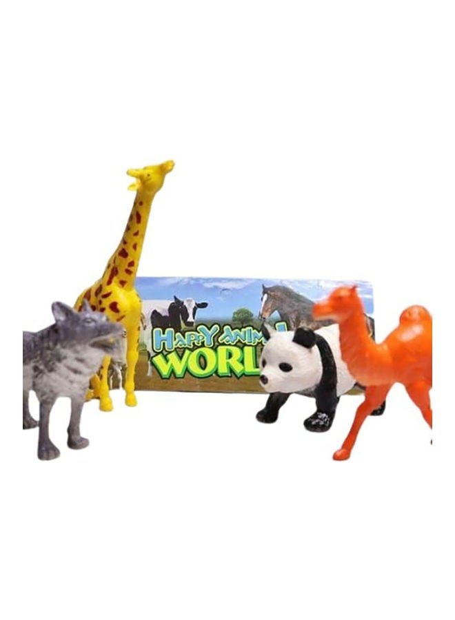 4-Piece Jungle Animals Figure Playset