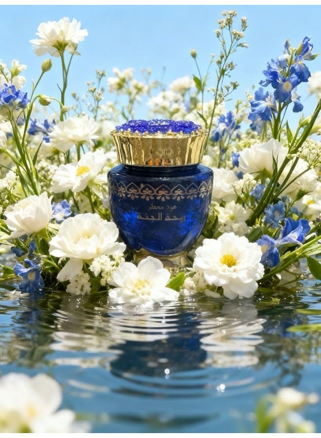 AL KHAYAM ZAFRON Riha Al Jannah Oud Muattar Premium Arabic Bakhoor Incense – Long Lasting Traditional Home Fragrance, Premium Oud Chips, Long Lasting Fragrance - Image 1