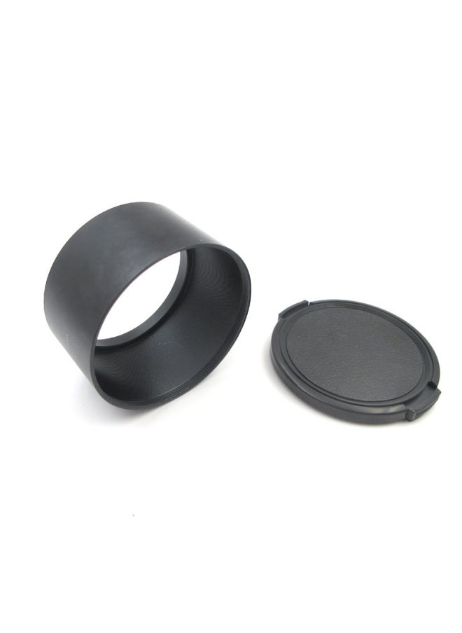 Generic - Height 20mm Thread Standard Lens Height 40mm Medium Telephoto Lens Height 25mm Curved Wide Angle Lens Hood Cover-Color:Height 40mmM62*P0.75mm - Image 1