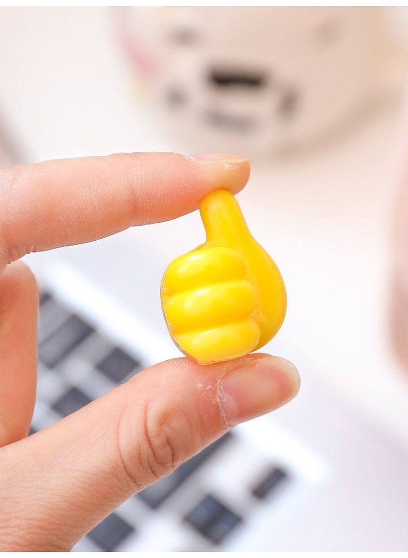 Multifunctional Hand-Shaped Self-Adhesive Wire Organizer and Holder  10 Pieces - Image 4