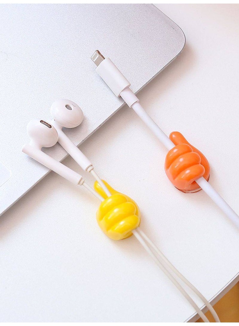 Multifunctional Hand-Shaped Self-Adhesive Wire Organizer and Holder  10 Pieces - Image 5