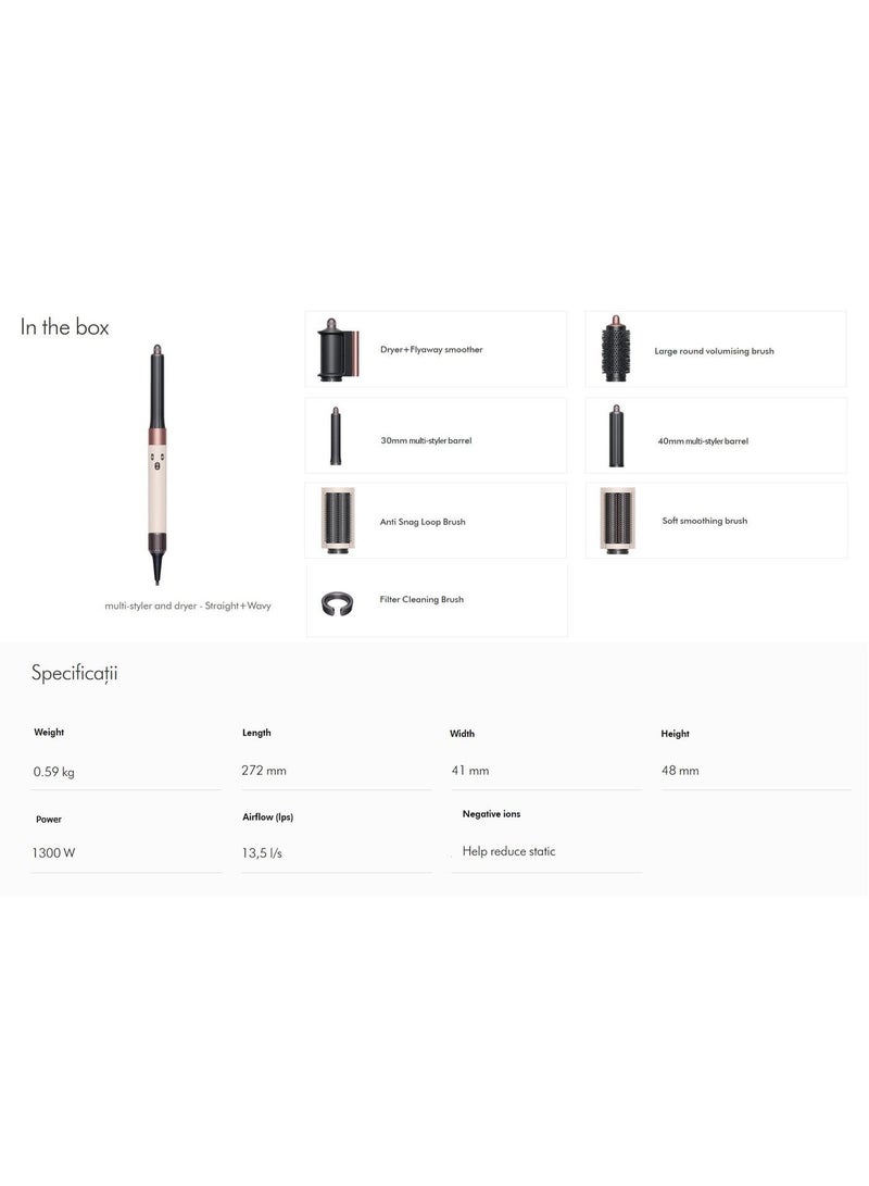 Multi-Styler and Dryer  Origin Limited Edition - Straight+Wavy silver-gray - Image 2