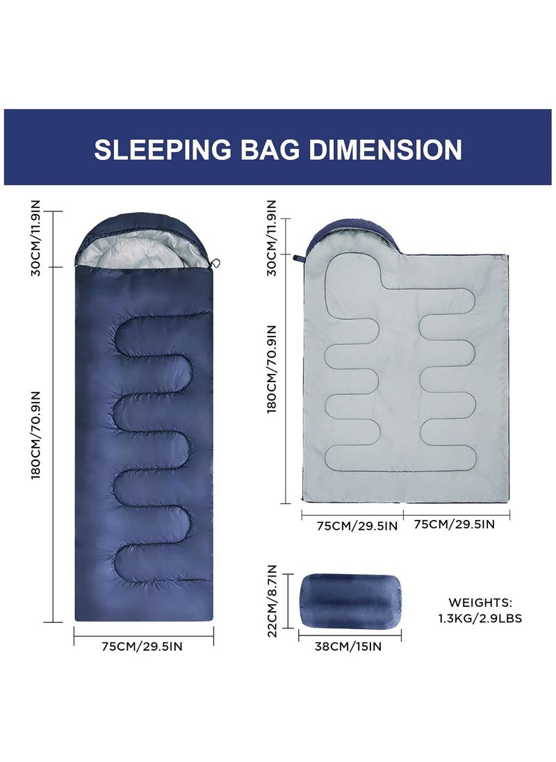 Sleeping Bags for Adults Cold Weather & Warm - Backpacking Camping Sleeping Bag - Lightweight Compact Design - Ideal for Camping, Hiking, Backpacking - pzsku/Z5175B2BF056DAFEB4FCDZ/45/_/1735554079/8dad4380-9f45-456a-8719-bb43c4e9130e