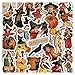 PRSTINCOL 100 Pcs Vintage Witch Stickers Retro Pumpkin Stickers for Scrapbook Junk Journal Collages Halloween Party Favors Waterproof Vinyl Stickers for Laptop Phone Window Water Bottles - Image 3