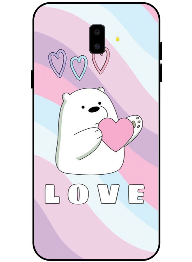 EYE CATCH Protective Case Cover For Samsung Galaxy J6 Smart Series Printed Protective Case Cover for Samsung J6 Love - Image 1