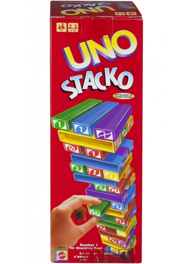 Mattel Games - Uno Stacko Game - Image 1