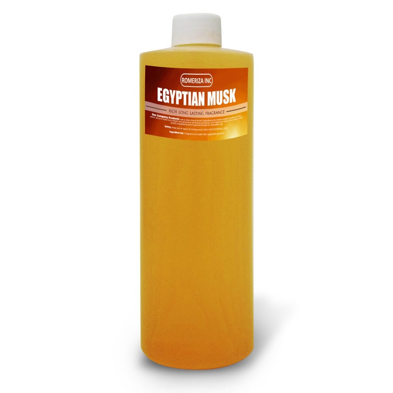 OniSavings Egyptian Musk Fragrance Oil Ideal for DIY Soap Making, Diffusers, Candles and Body Butters - Long-Lasting Fragrance Essential Oil Good Addition to Lotions and Creams - Image 1