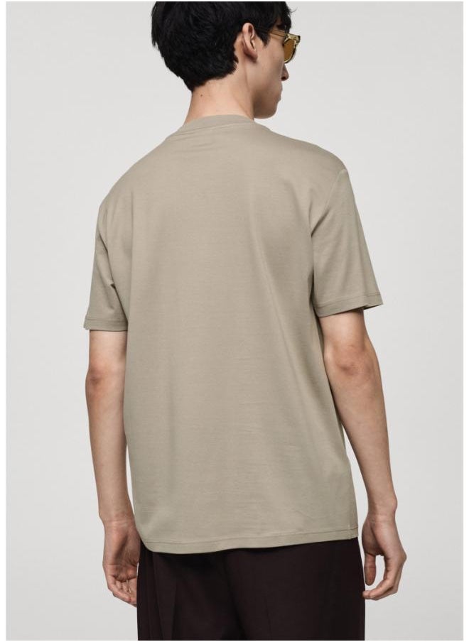 Mango Man Essential Crew Neck T-Shirt  - Image 2