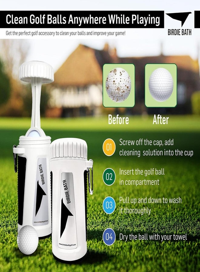 Birdie Bath Portable Golf Ball Cleaner - Ultimate Personal Golf Ball Washer - Image 2