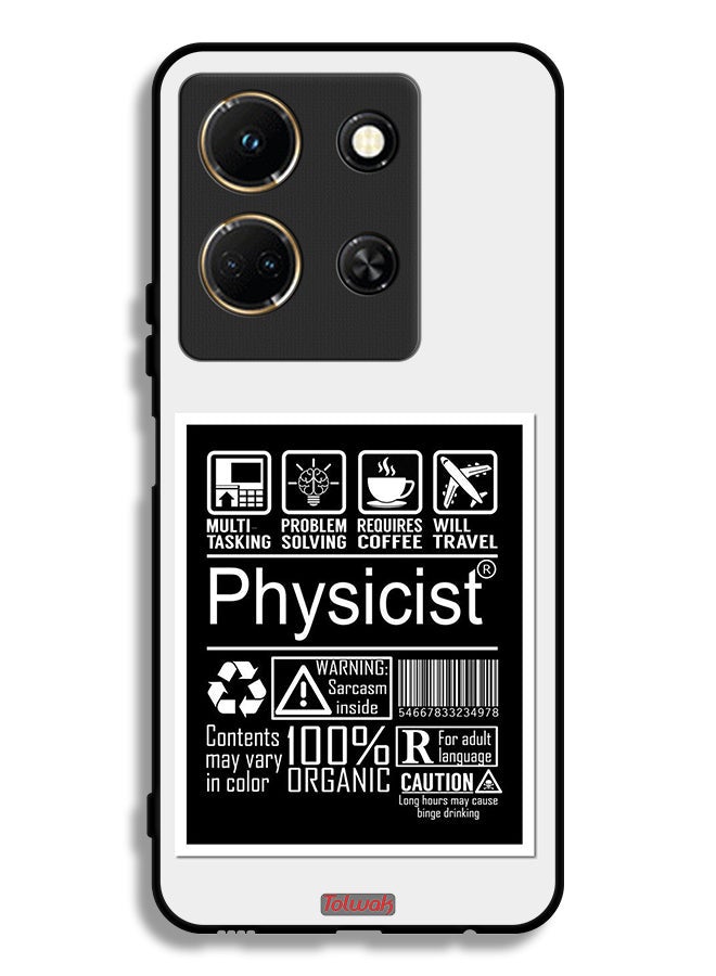 Tolwak Infinix Note 30 Protective Case Cover Physicist Sticker - Image 1