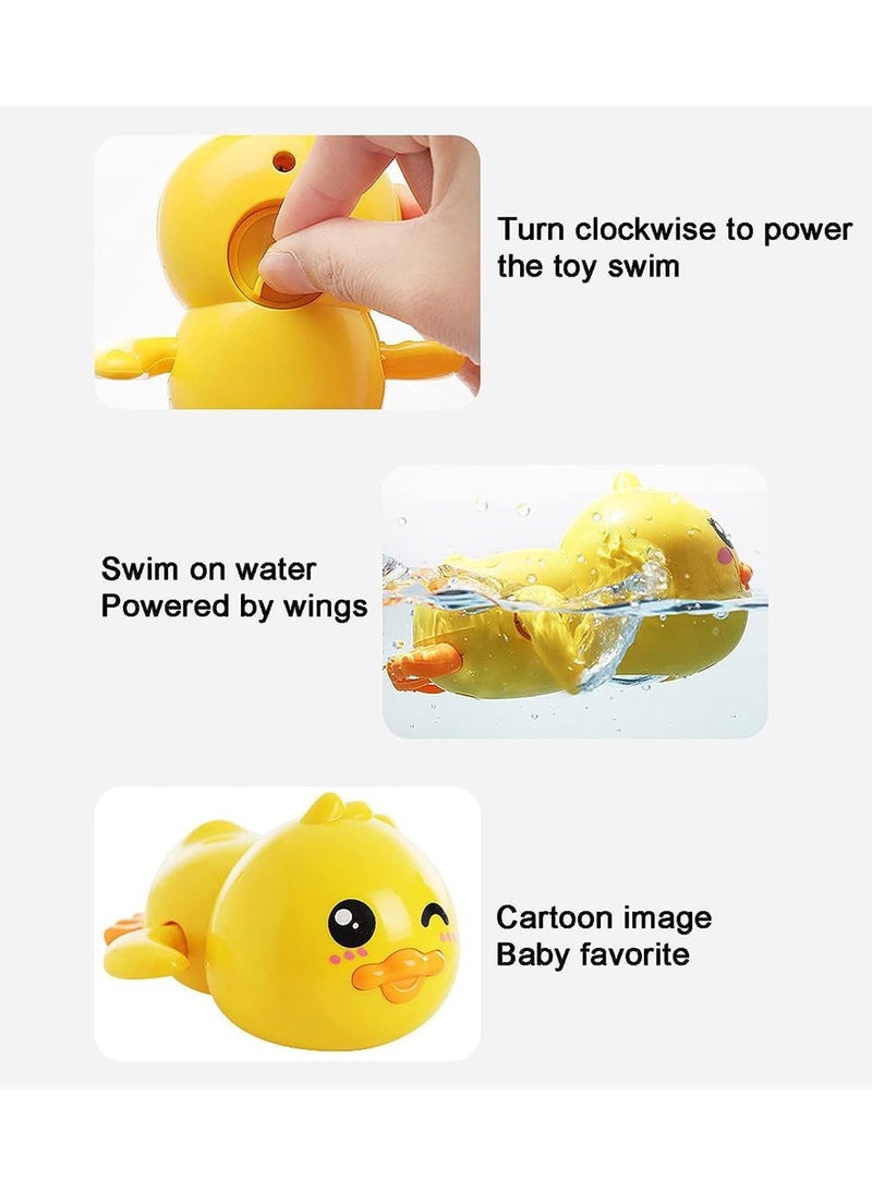 Water Bath Toy 6PCS Animal Clockwork Bathtub Swimming Pool Toy Kids Bathtub Toys for Infant Boys and Girls Water Play - Image 3