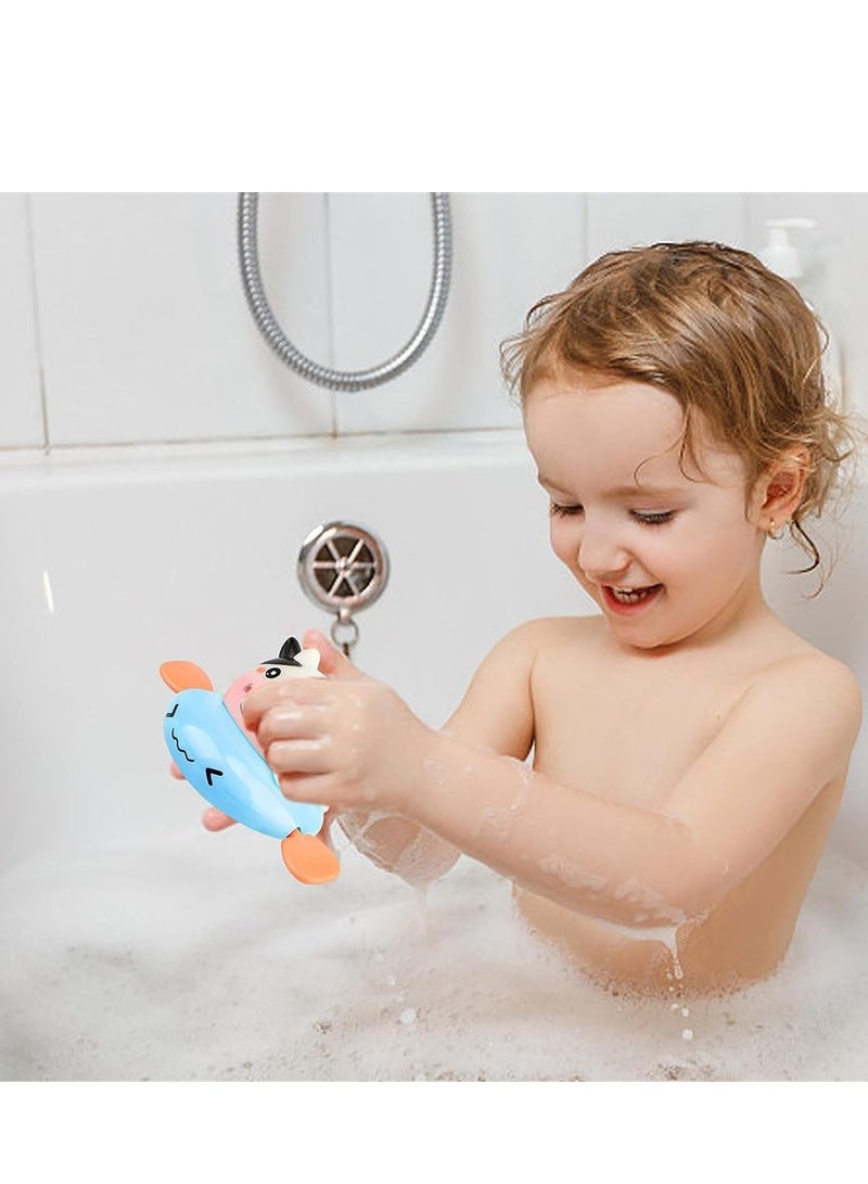 Water Bath Toy 6PCS Animal Clockwork Bathtub Swimming Pool Toy Kids Bathtub Toys for Infant Boys and Girls Water Play - Image 4